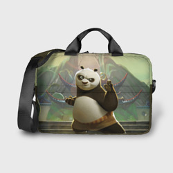 Сумка для ноутбука 3D Кунг фу панда