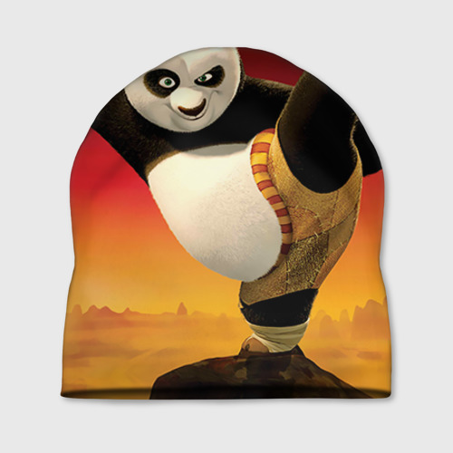 Шапка 3D Кунг фу панда 775051 - купить по цене 990 руб в интернет-магазине  ВсеМайки