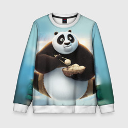 Детский свитшот 3D Кунг фу панда