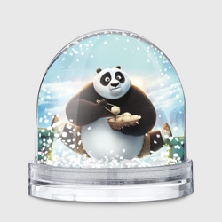 Игрушка Снежный шар Кунг фу панда