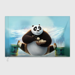 Флаг 3D Кунг фу панда