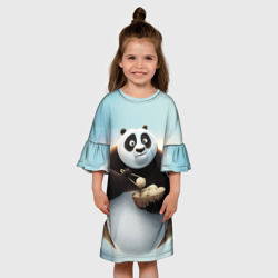 Детское платье 3D Кунг фу панда - фото 2