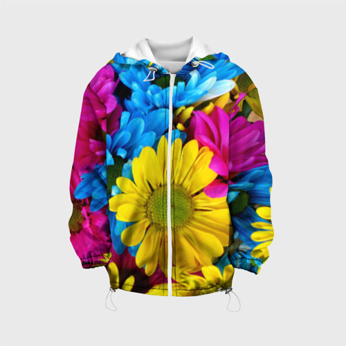 Детская куртка 3D Цветы