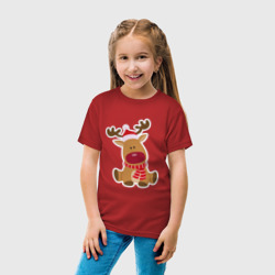 Детская футболка хлопок Милый олень - фото 2