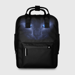 Женский рюкзак 3D Кошка с голубыми глазами
