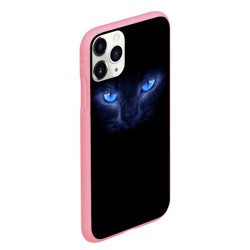 Чехол для iPhone 11 Pro Max матовый Кошка с голубыми глазами - фото 2