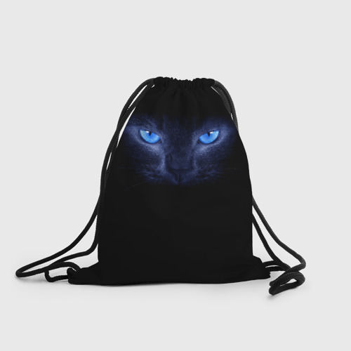 Рюкзак-мешок 3D Кошка с голубыми глазами