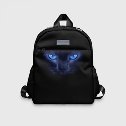 Детский рюкзак 3D Кошка с голубыми глазами