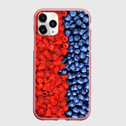 Чехол для iPhone 11 Pro Max матовый Ягодка