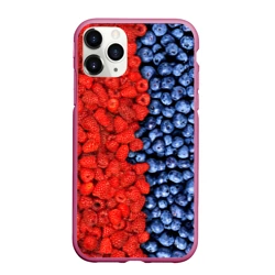 Чехол для iPhone 11 Pro Max матовый Ягодка