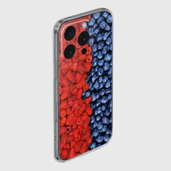 Чехол для iPhone 16 Pro Max силиконовый с защитой камеры Ягодка - фото 2