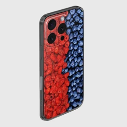 Чехол для iPhone 16 Pro силиконовый с защитой камеры Ягодка - фото 2