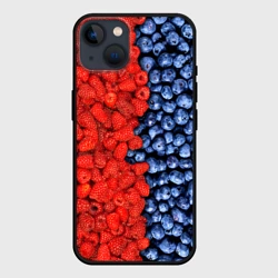 Чехол для iPhone 14 Ягодка