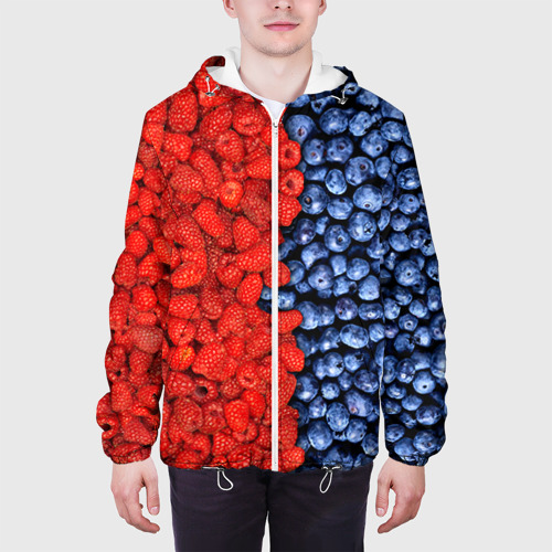 Мужская куртка 3D Ягодка, цвет 3D печать - фото 4