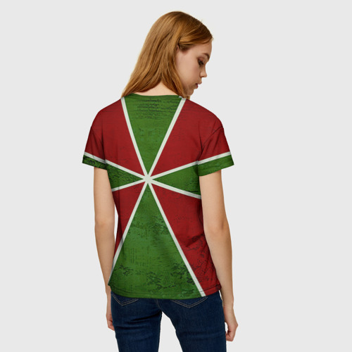 Женская футболка 3D Пограничные войска, цвет 3D печать - фото 4