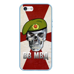 Чехол для iPhone 5/5S матовый ВВ МВД