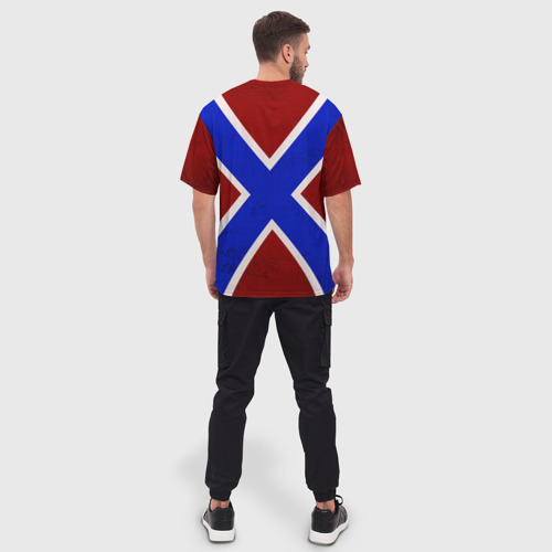 Мужская футболка oversize 3D Морская пехота, цвет 3D печать - фото 4