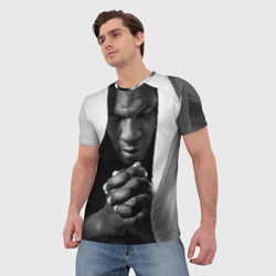 Мужская футболка 3D Майк Тайсон - фото 2