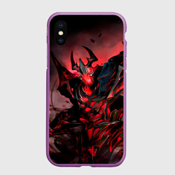 Чехол для iPhone XS Max матовый Shadow Fiend