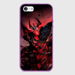 Чехол для iPhone 5/5S матовый Shadow Fiend