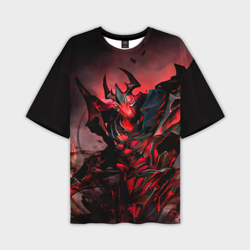 Мужская футболка oversize 3D Shadow Fiend, цвет 3D печать