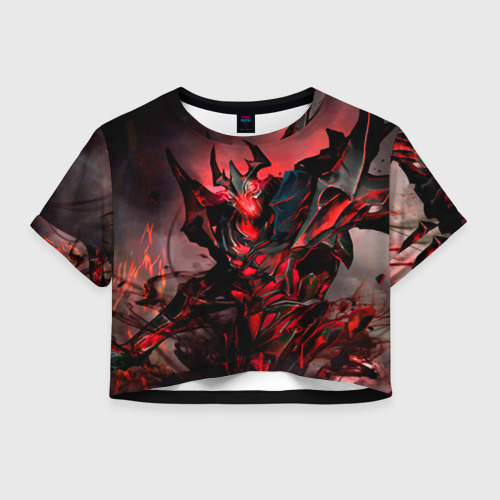 Женская футболка Cropp-top Shadow Fiend Фото 01 Женская футболка Cropp-top Shadow Fiend Фото 01