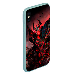 Чехол для iPhone XS Max матовый Shadow Fiend - фото 2