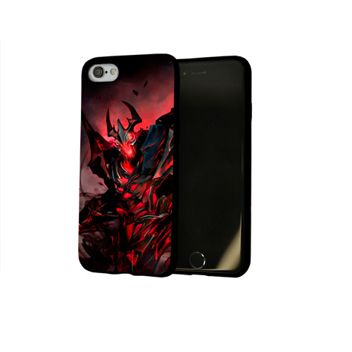 Чехол для Apple iPhone 8 силиконовый глянцевый Shadow Fiend Фото 01 Чехол для Apple iPhone 8 силиконовый глянцевый Shadow Fiend Фото 01