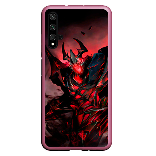 Чехол для Honor 20 Shadow Fiend, цвет малиновый