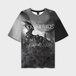 Мужская футболка oversize 3D Black Veil Brides