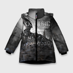 Зимняя куртка для девочек 3D Black Veil Brides