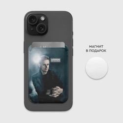 Картхолдер Magsafe магнитный Armin Van Buuren - фото 2