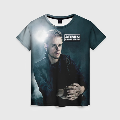 Женская футболка 3D Armin Van Buuren, цвет 3D печать