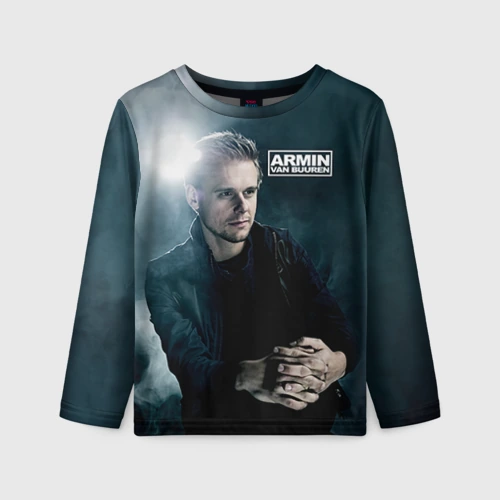 Детский лонгслив 3D Armin Van Buuren