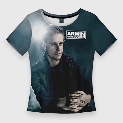 Женская футболка 3D Slim Armin Van Buuren, цвет 3D печать