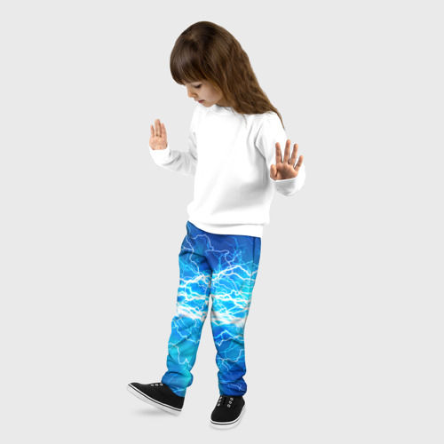 Детские брюки 3D Молния, цвет 3D печать - фото 3