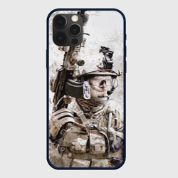 Чехол для iPhone 12 Pro Max ФСБ Альфа боец