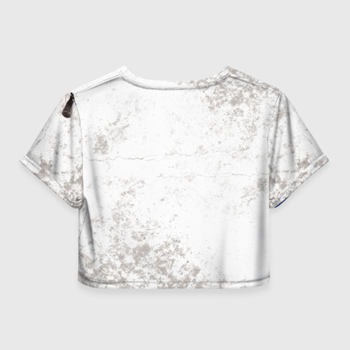 Женская футболка Crop-top 3D ФСБ Альфа, цвет 3D печать - фото 2