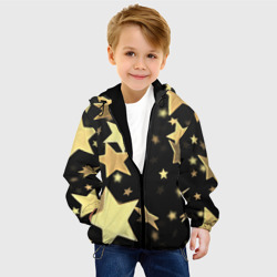 Детская куртка 3D Золотые звезды - фото 2