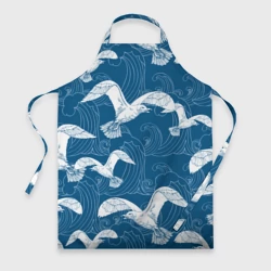 Фартук 3D Чайки