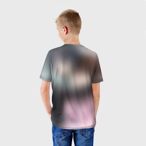 Детская футболка 3D Напуганная Ики и Ято, цвет 3D печать - фото 4