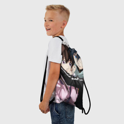 Рюкзак-мешок 3D Напуганная Ики и Ято - фото 2