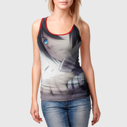 Женская майка 3D Ято с мечом. бездомный Бог - фото 2