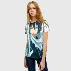 Женская футболка 3D Ябоку и Юкинэ. бездомный Бог - фото 2