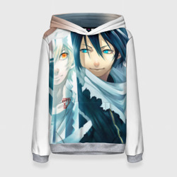 Женская толстовка 3D Ябоку и Юкинэ. бездомный Бог