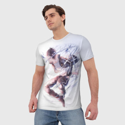 Мужская футболка 3D Летающий Ябоку - фото 2