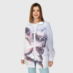 Женская рубашка oversize 3D Летающий Ябоку - фото 2