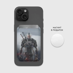 Картхолдер Magsafe магнитный Ведьмак Геральт - фото 2