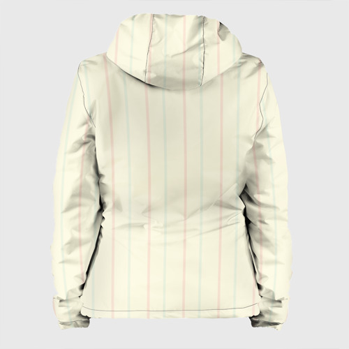 Женская куртка 3D Сердечки, цвет черный - фото 2