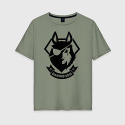 Женская футболка хлопок Oversize D.D. Company